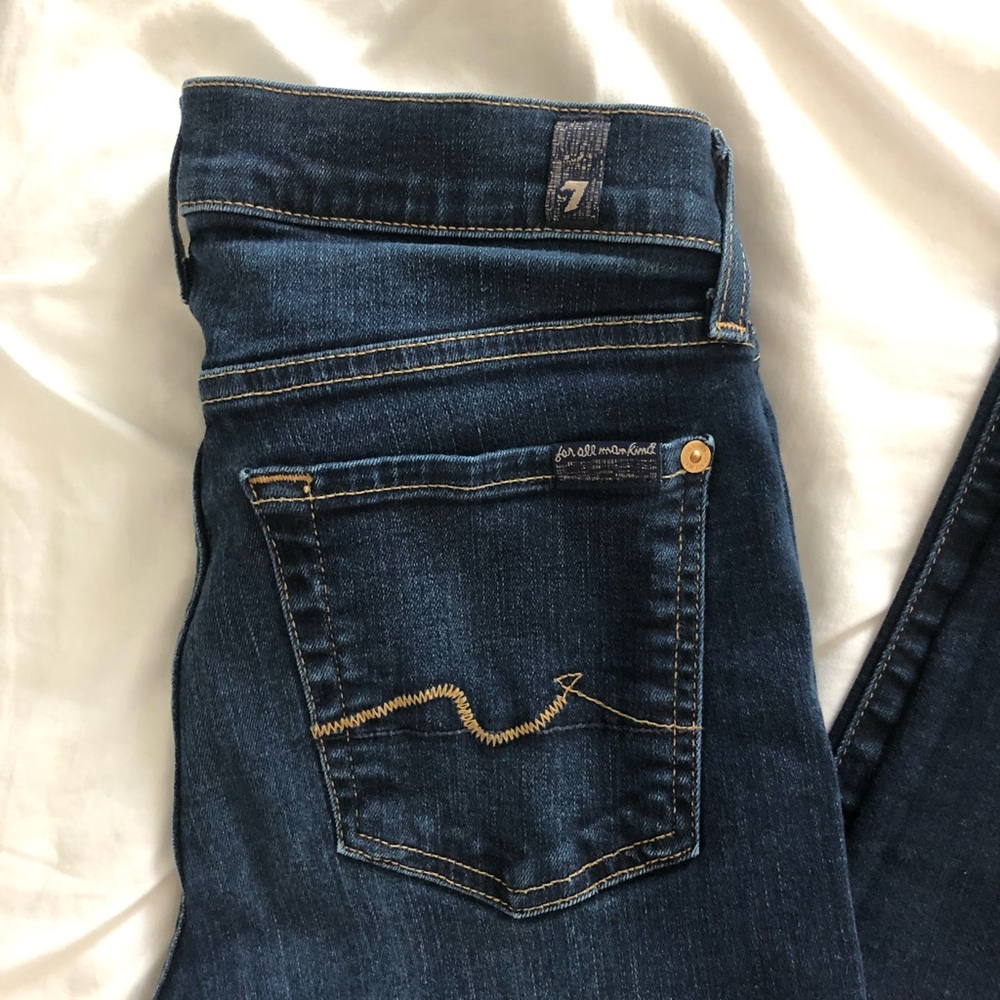 7 for all Mankind Dark Wash Jean